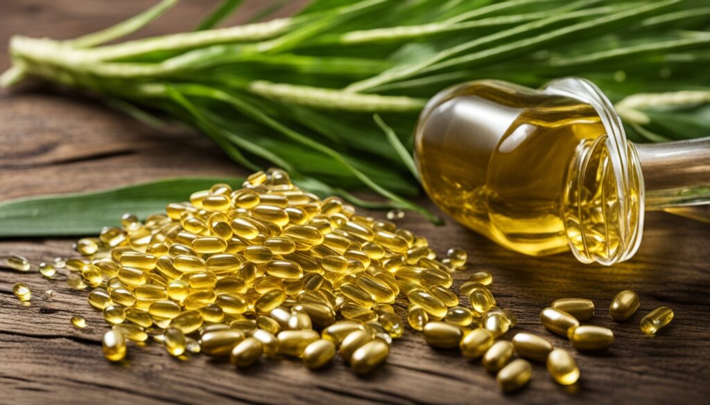 vitamin e and fish oils