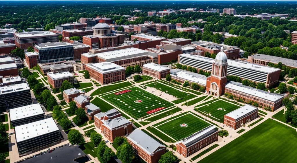 Ohio State University campus