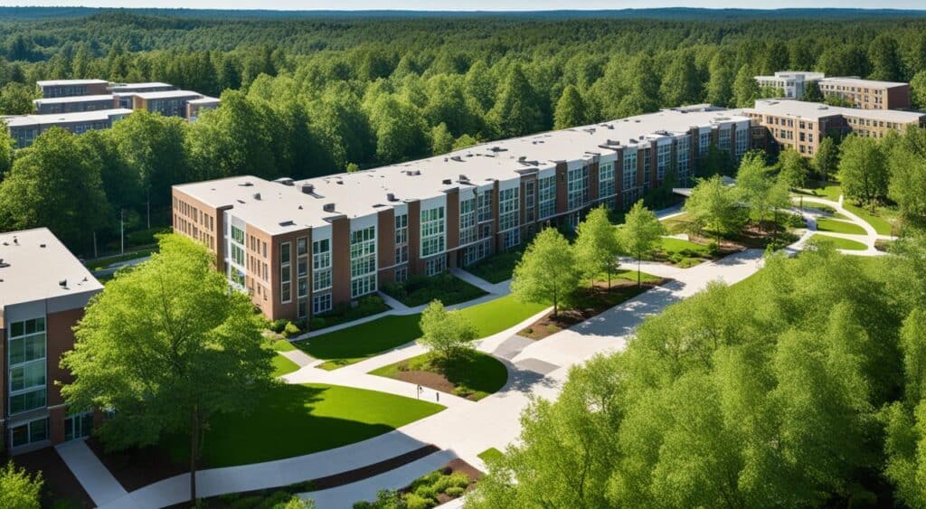 university campus housing