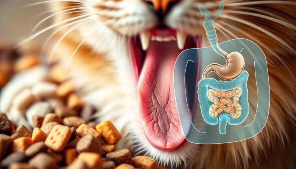 Cat oral health and gut health