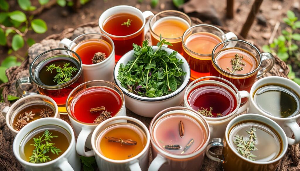 Herbal teas for pet detoxification